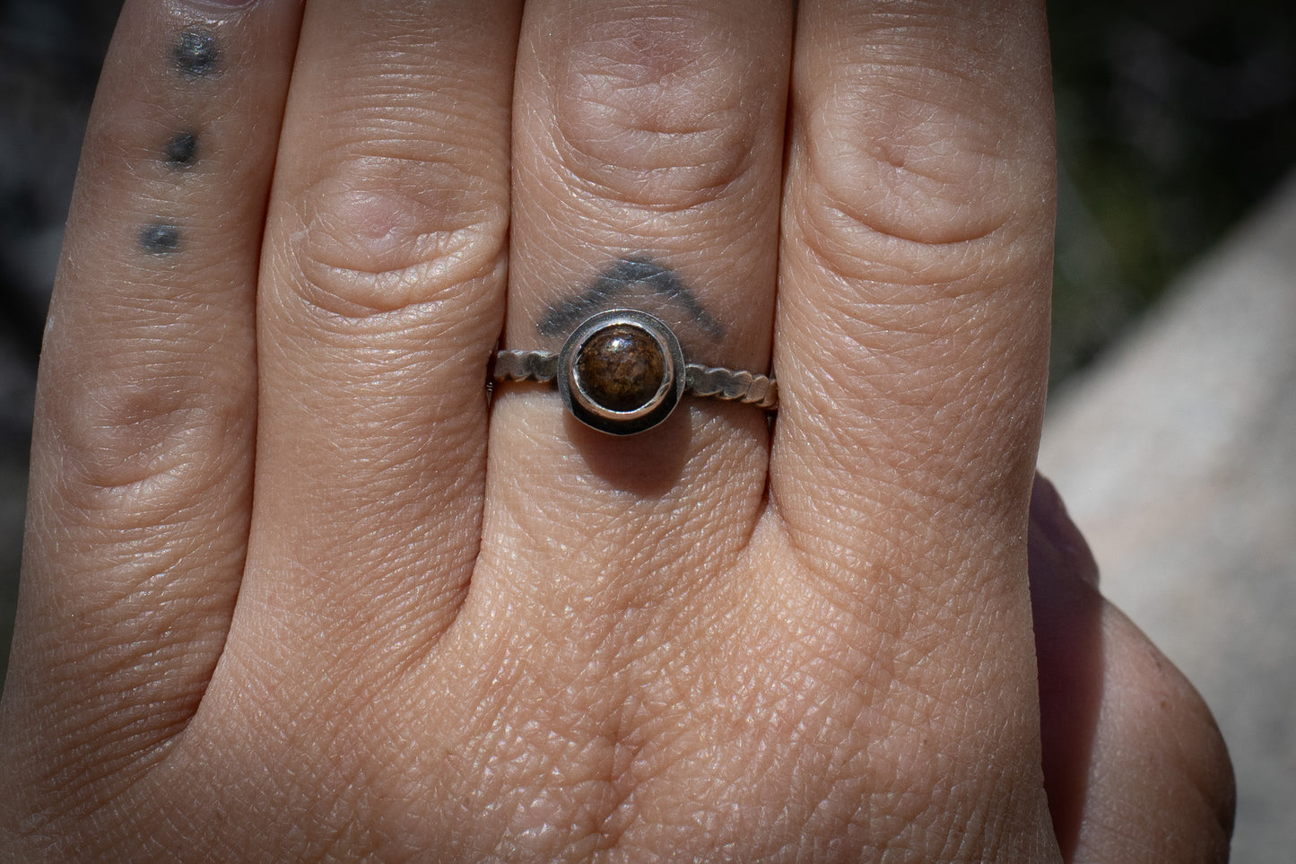 BRONZITE STACKER - 8.5