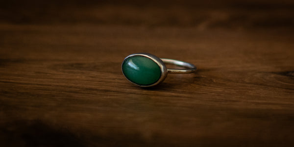 AVENTURINE RING - 10.75