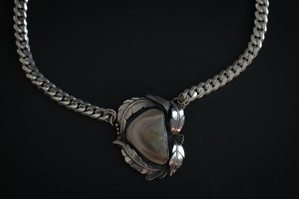IMPERIAL JASPER STATEMENT NECKLACE