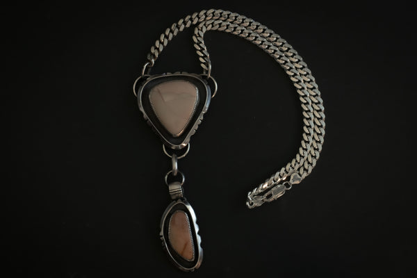 WILLOW CREEK JASPER STATEMENT NECKLACE