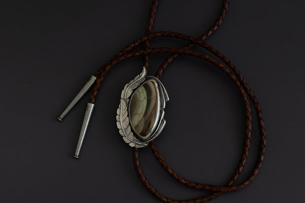 IMPERIAL JASPER BOLO TIE