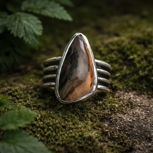 IMPERIAL JASPER RING - 7