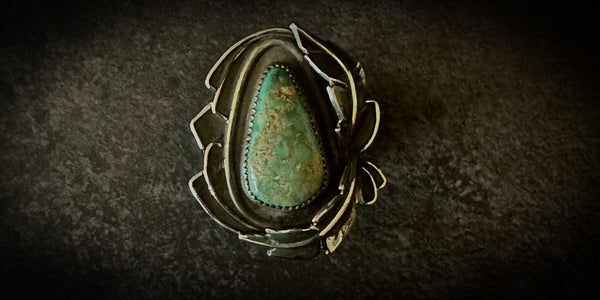 FOX MINE LEAF RING - 6