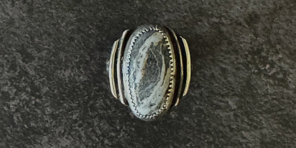 WHITE BUFFALO RING - 8