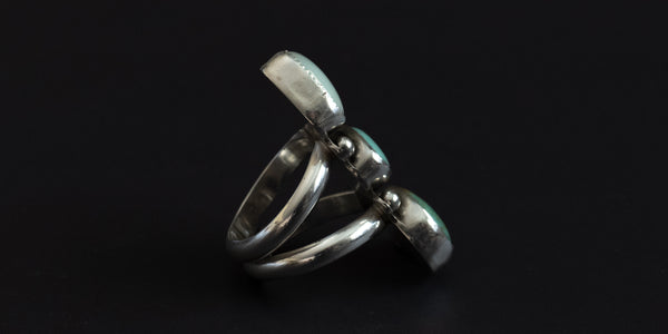 CHRYSOPRASE + ROYSTON + KINGMAN RING - 10