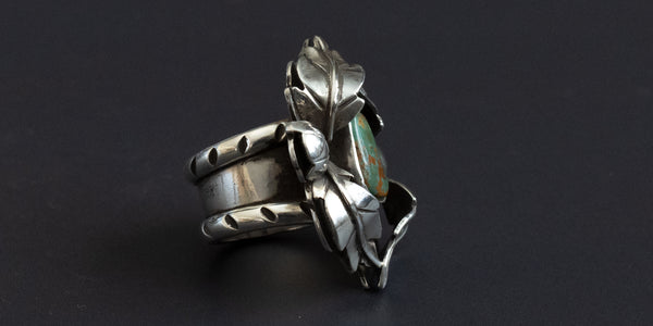 FOX MINE LEAF RING - 5.5
