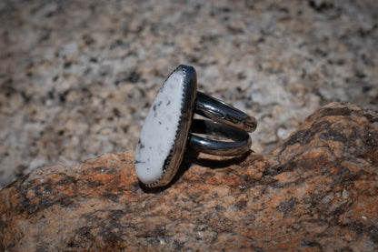 WHITE BUFFALO RING - 5