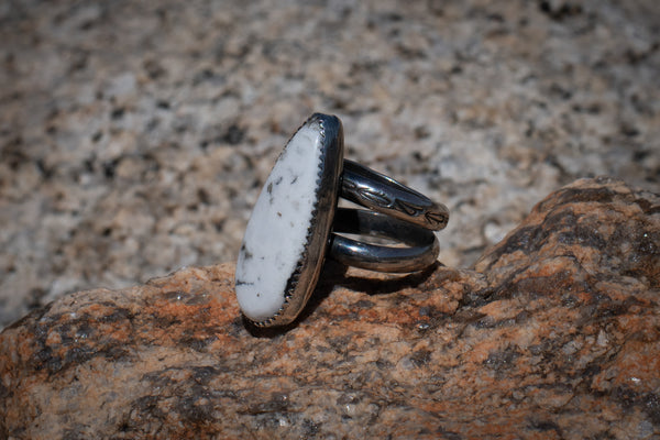 WHITE BUFFALO RING - 5