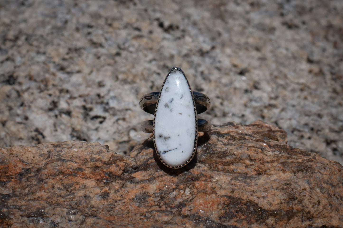 WHITE BUFFALO RING - 5