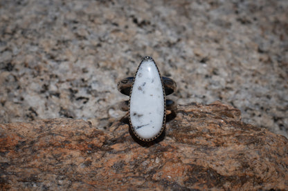WHITE BUFFALO RING - 5