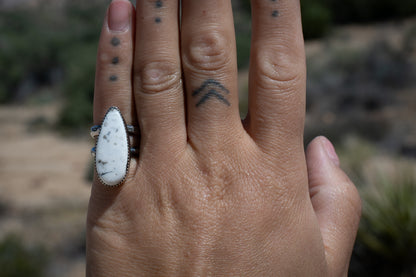 WHITE BUFFALO RING - 5