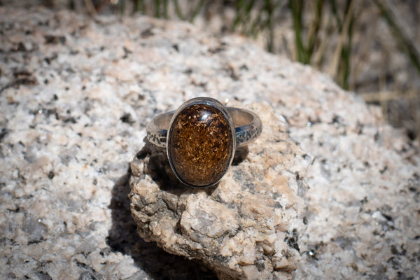 BRONZITE RING - 5