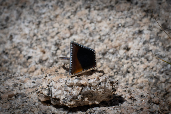 MONTANA AGATE RING - 9.5