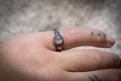 ROSE QUARTZ STACKER - 5