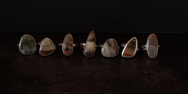 WILLOW CREEK JASPER RING - 8