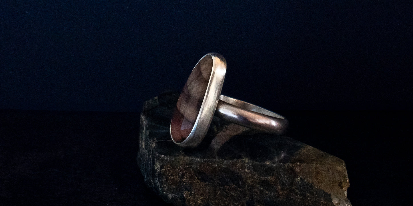 WILLOW CREEK JASPER RING - 9