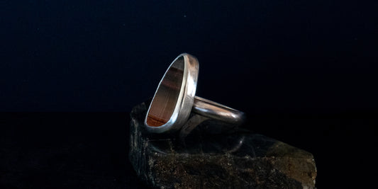 WILLOW CREEK JASPER RING - 8.5