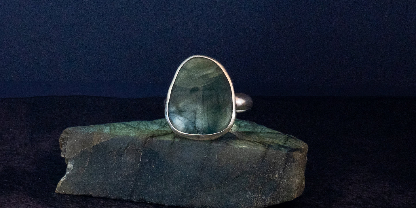 WILLOW CREEK JASPER RING - 9.5