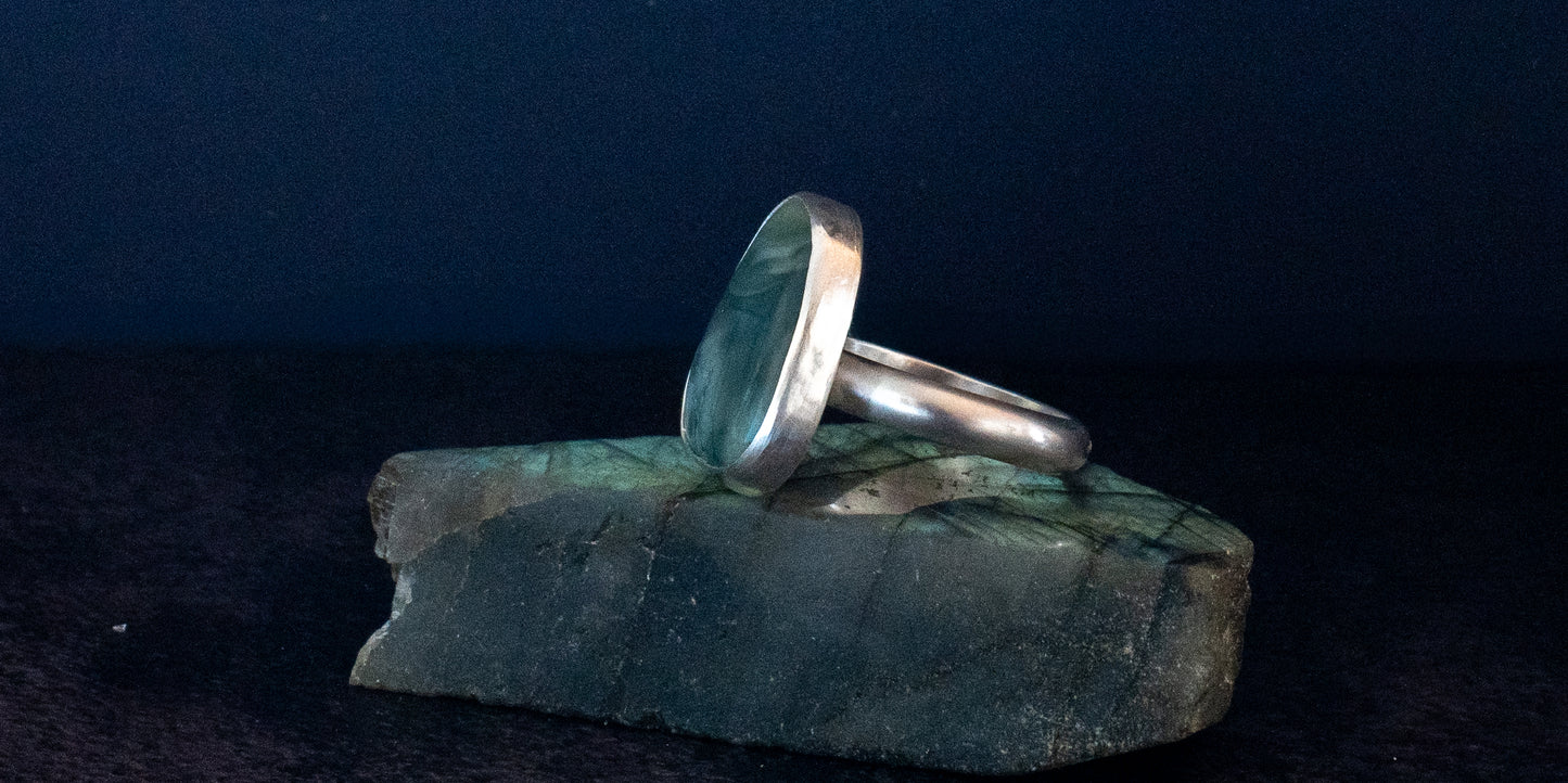 WILLOW CREEK JASPER RING - 9.5