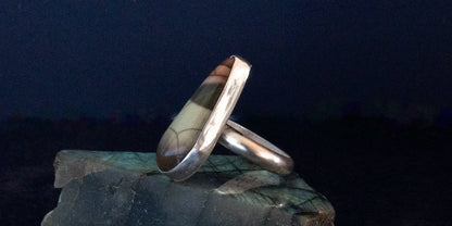 WILLOW CREEK JASPER RING - 7