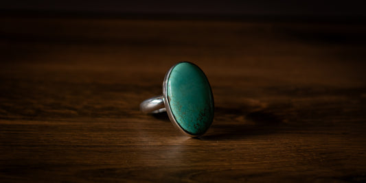 ROYSTON TURQUOISE RING - 7