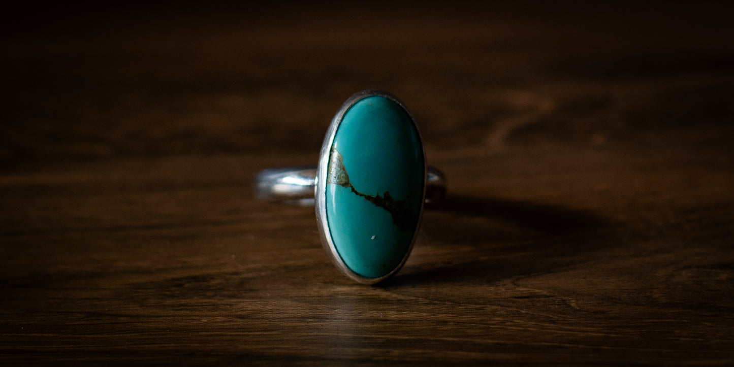 ROYSTON TURQUOISE RING - 10