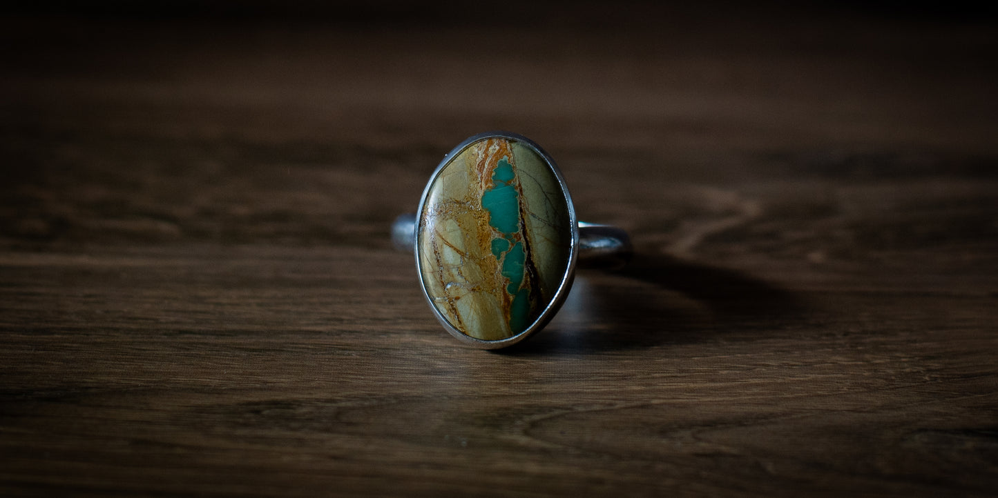 ROYSTON TURQUOISE RING - 9.75