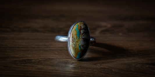 ROYSTON TURQUOISE RING - 8.75