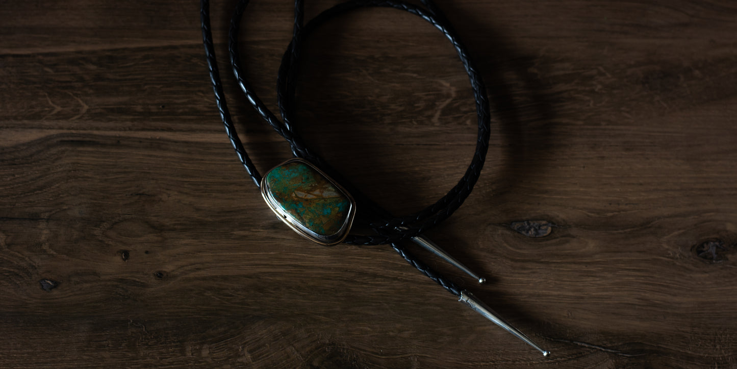 ROYSTON TURQUOISE BOLO TIE