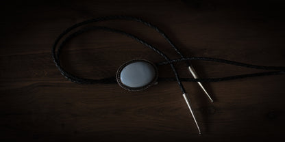BLUE OPAL BOLO TIE