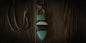 KINGMAN TURQUOISE + WHITE BUFFALO NECKLACE