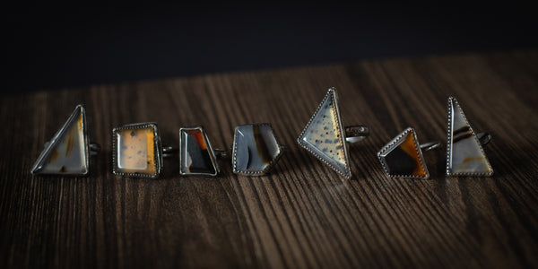 MONTANA AGATE RING - 9.5