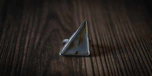 MONTANA AGATE RING - 8
