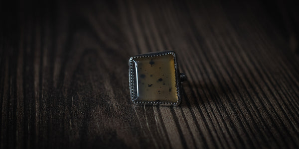 MONTANA AGATE RING - 6