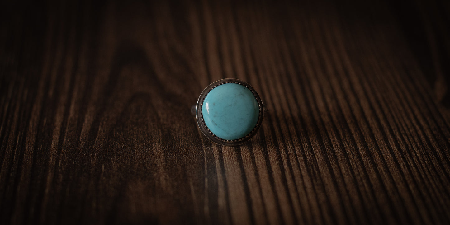 ROYSTON TURQUOISE RING - 7