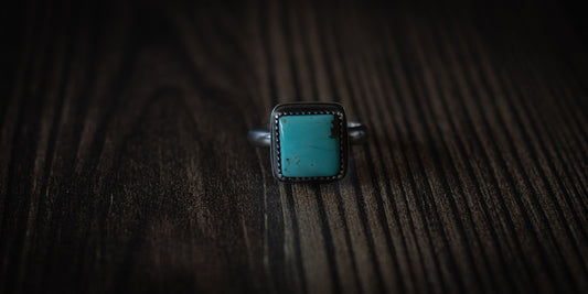 ROYSTON TURQUOISE RING - 7.5