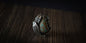 ROYSTON TURQUOISE LEAF RING - 7.75