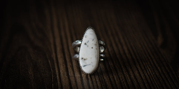 WHITE BUFFALO RING - 5