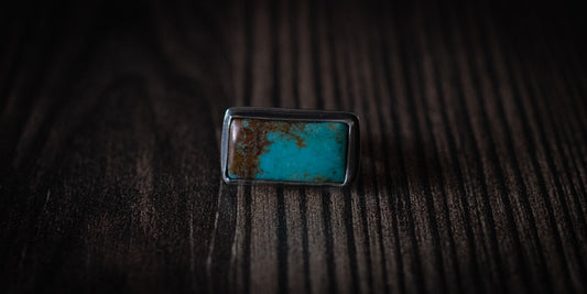 ROYSTON TURQUOISE RING - 6