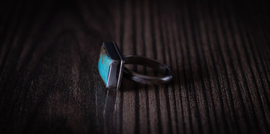 ROYSTON TURQUOISE RING - 6
