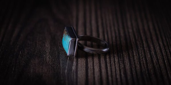 ROYSTON TURQUOISE RING - 6