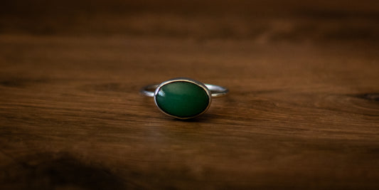 AVENTURINE RING - 10.75