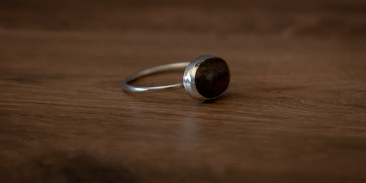 BRONZITE RING - 12.5