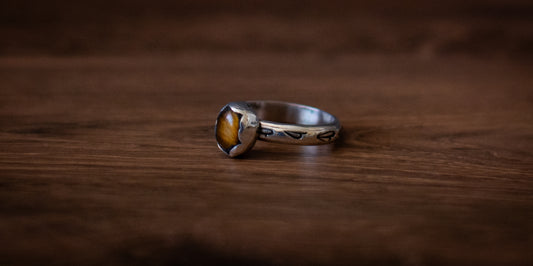 TIGERS EYE STACKER - 5.5