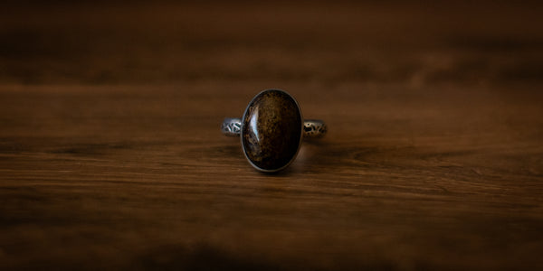 BRONZITE RING - 5