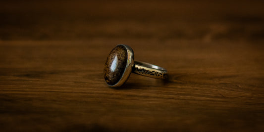 BRONZITE RING - 5