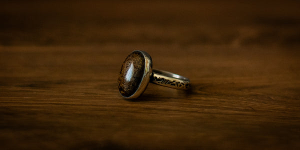 BRONZITE RING - 5