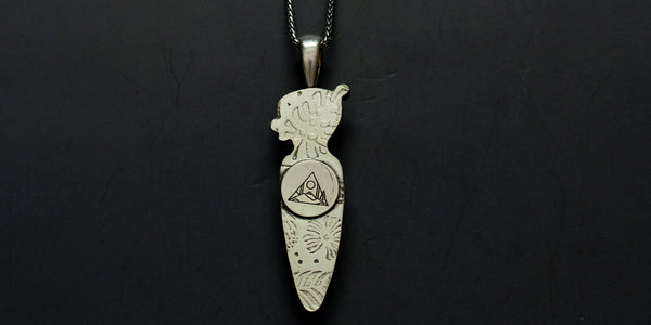 LEMON CHRYSOPRASE + CAMPITOS TURQUOISE CACTUS NECKLACE