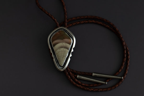IMPERIAL JASPER BOLO TIE