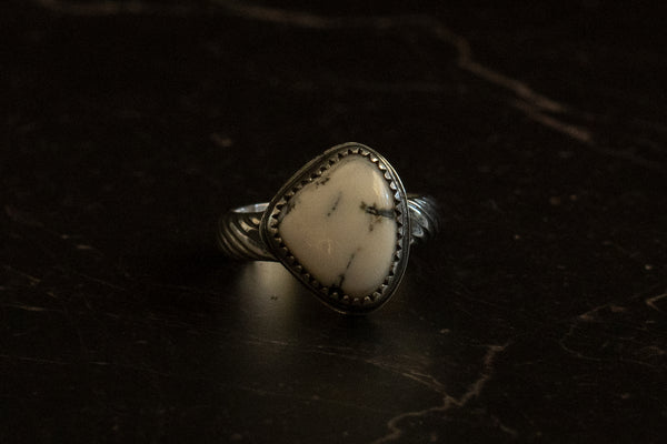 WHITE BUFFALO RING - 6